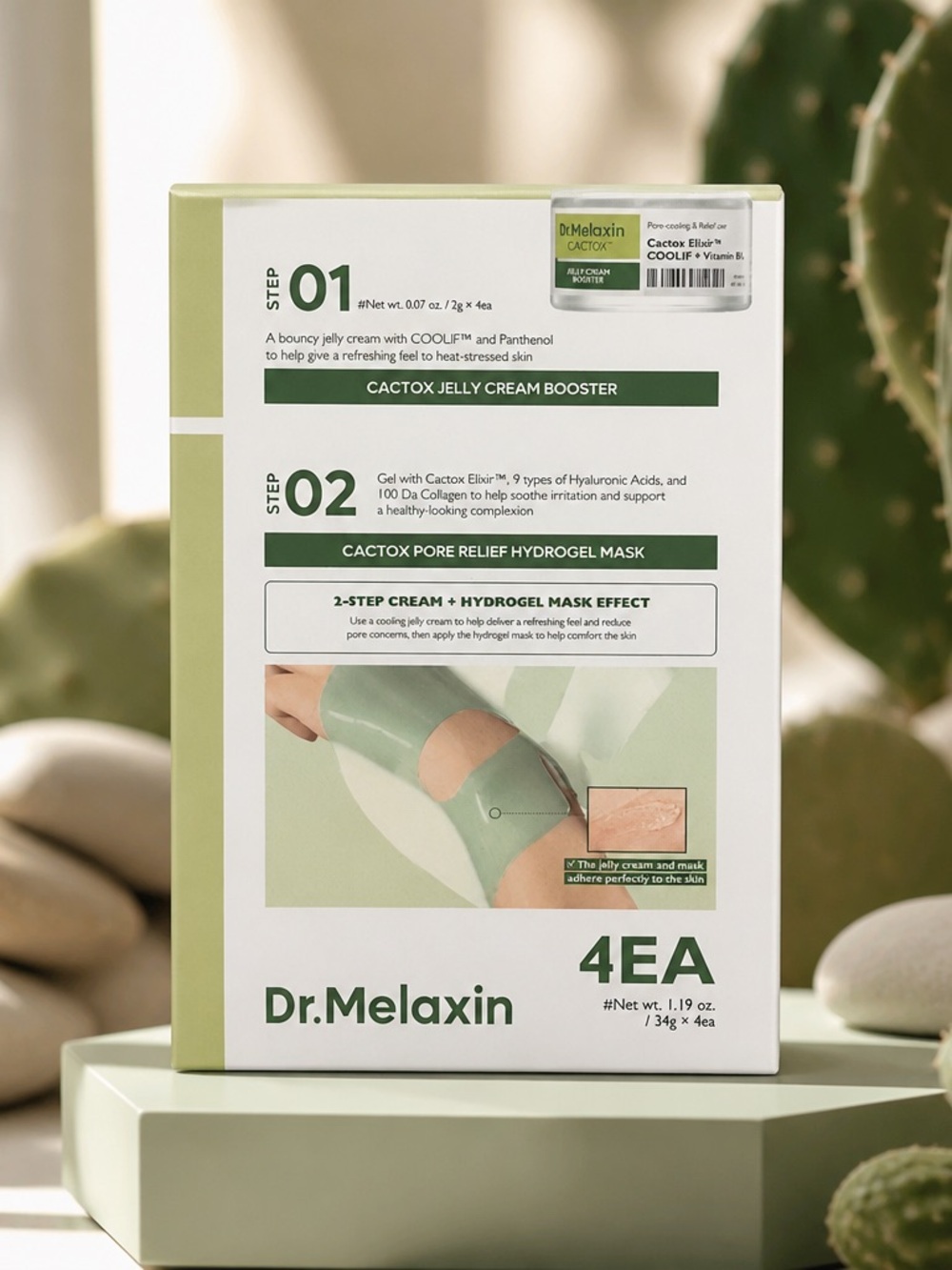 Dr Melaxin face masks 4 pack